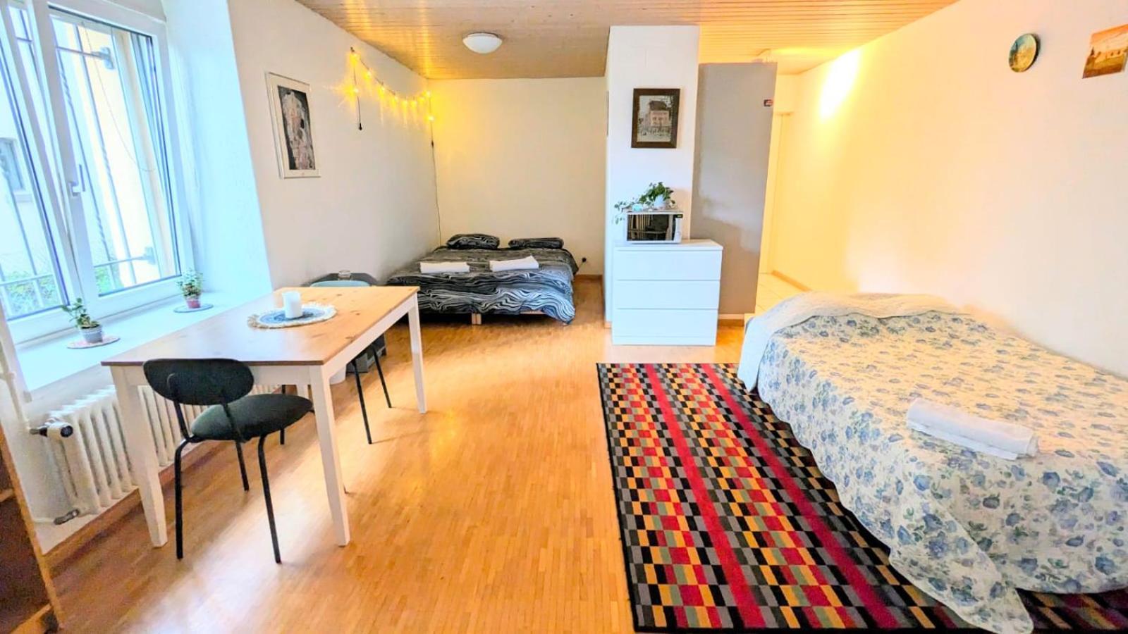 苏黎世Urban Retreat - Cozy Studio With Private Patio公寓 外观 照片